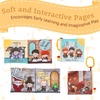 image:imageKids Preferred Harry Potter Activity Deluxe Soft Book with Crinkle Squeak PeekaBoo Flap and Tactile Features  8 Inches5 Inches