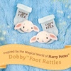 image:imageKids Preferred Harry Potter Dobby Baby Infant Rattle Socks with Dobby Plush Rattle and Dobby is Free  Soft Baby Sock Feet Rattles Encourage Leaning Development Newborn to 9 Months