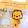 image:imageKids Preferred Harry Potter Gryffindor Lion Plush Stuffed Animal with Embroidered Details and Red and Gold Stripped Scarf Hogwarts House Collectible for Babies Toddlers and Kids 6 InchesGryffindor