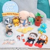 image:imageKids Preferred Harry Potter Hogwarts House Peek a Boo On The Go Activity Toy Lovey Security Blanket for Newborns Babies and Toddlers