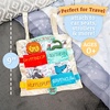 image:imageKids Preferred Harry Potter Hogwarts House Peek a Boo On The Go Activity Toy Lovey Security Blanket for Newborns Babies and Toddlers