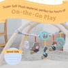 image:imageKids Preferred Harry Potter Stroller Activity Toy with Crinkle Mirror and Tactile Features  Fits Most Strollers