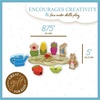 image:imageKids Preferred Peter Rabbit Garden Wooden Activity Stacker with 12 Wooden Interactive Pieces for Babies Toddlers and Kids Based on the Beatrix Potter Books