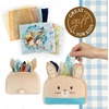 image:imageKids Preferred Peter Rabbit Tissue Box Sensor Toy 8 Double Sided Tissues For Infants Babies and Kids Based on the Beatrix Potter Books