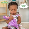 image:imageKids Preferred Sesame Street Abby Cadabby Blanky Made of Soft Material with Knotted Corners and Pacifer Loop for Babies and Infants