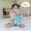 image:imageKids Preferred Sesame Street Cookie Monster Blanky Made of Soft Material with Knotted Corners and Pacifer Loop for Babies and Infants