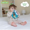 image:imageKids Preferred Sesame Street Cookie Monster On The Go Activity Toy with Silicone Teether Crinkle Sounds and Rattle for Babies and Infants