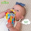image:imageKids Preferred Sesame Street Cookie Monster Tug amp Tag Plush Sensory Toy for Newborns
