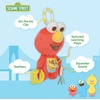 image:imageKids Preferred Sesame Street Elmo Activity Toy with Teething Rings Crinkle Sounds and On The Go Clip for Babies and Infants