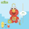 image:imageKids Preferred Sesame Street Elmo Activity Toy with Teething Rings Crinkle Sounds and On The Go Clip for Babies and Infants