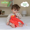 image:imageKids Preferred Sesame Street Elmo Blanky Made of Soft Material with Knotted Corners and Pacifer Loop for Babies and Infants