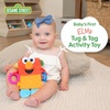 image:imageKids Preferred Sesame Street Elmo Tug amp Tag Plush Sensory Toy for Newborns