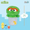 image:imageKids Preferred Sesame Street Oscar the Grouch Stuffed Plush Toy 12 Inch Extra Soft Plushie for Kids Crinkle Sound in Hands Rattle in Head