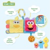 image:imageKids Preferred Sesame Street Soft Book Featuring Your Favorite Characters with Sensory Materials and Multiple Tabs to Keep Baby Engaged  11 Inches  Surface Washable