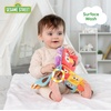 image:imageKids Preferred Sesame Street Soft Book Featuring Your Favorite Characters with Sensory Materials and Multiple Tabs to Keep Baby Engaged  11 Inches  Surface Washable