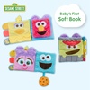 image:imageKids Preferred Sesame Street Soft Book Featuring Your Favorite Characters with Sensory Materials and Multiple Tabs to Keep Baby Engaged  11 Inches  Surface Washable