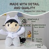 image:imageKids Preferred Where The Wild Things are Plush 14 Inch Max Stuffed Animal with Crinkle Feet Bean Filled Bottom and Removable Hood