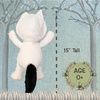 image:imageKids Preferred Where The Wild Things are Plush 14 Inch Max Stuffed Animal with Crinkle Feet Bean Filled Bottom and Removable Hood