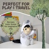image:imageKids Preferred Where The Wild Things are Plush 14 Inch Max Stuffed Animal with Crinkle Feet Bean Filled Bottom and Removable Hood