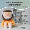 image:imageKids Preferred Where The Wild Things are Plush 9 Inch Moishe Monster Stuffed Animal with Crinkle Feet and Bean Filled Bottom
