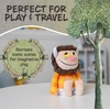 image:imageKids Preferred Where The Wild Things are Plush 9 Inch Moishe Monster Stuffed Animal with Crinkle Feet and Bean Filled Bottom
