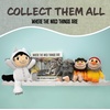 image:imageKids Preferred Where The Wild Things are Plush 9 Inch Moishe Monster Stuffed Animal with Crinkle Feet and Bean Filled Bottom