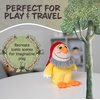 image:imageKids Preferred Where The Wild Things are Plush 9 Inch Tzippy Monster Stuffed Animal with Crinkle Feet and Bean Filled Bottom