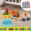image:imageKids Preferred World of Eric Carle The Very Hungry Caterpillar Wooden Train Set 12 Pieces