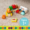 image:imageKids Preferred World of Eric Carle The Very Hungry Caterpillar Wooden Train Set 12 Pieces