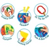 image:imageLets Count Soft Book  World of Eric Carle the Very Hungry Caterpillar Baby on the Go Clip Teething Crinkle Soft Sensory Book for Babies 525x525 Inch525x525 Inch Pack of 12
