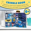 image:imageMy First Comic Soft Book  Kids Preferred DC Comics The Batman Brave Little Heros Baby Crinkle Soft Sensory Book with Soft Fabric for Babies 625x9 Inch