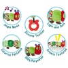 image:imageTeether Rattle World of Eric Carle The Very Hungry Caterpillar Teething Toy for Babies Multi1 Count Pack of 1