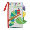 image:imageEric Carle Very Hungry Caterpillar Sensory Soft Book Lets Play  Crinkle Texture Inside Peekaboo Flaps Squeaker Many Fun Textured Materials and Ribbons
