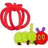 image:imageKids Preferred Eric Carle Toddler Toys The Very Hungry Caterpillar Stuffed Animal Rattle and Red Apple Silicone Teether Newborn Baby Teething Toys Set