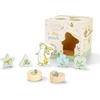 image:imageKids Preferred Guess How Much I Love You Wooden Shape Sorter with Rope Handle 7 Blocks and Positive Messaging from The Book Classic Toy for Babies Toddlers and Kids