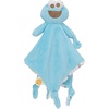 image:imageKids Preferred Sesame Street Cookie Monster Blanky Made of Soft Material with Knotted Corners and Pacifer Loop for Babies and Infants