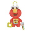 image:imageKids Preferred Sesame Street Elmo Activity Toy with Teething Rings Crinkle Sounds and On The Go Clip for Babies and Infants