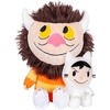 image:imageKids Preferred Where The Wild Things are Max amp Moishe Duo Cuteeze Plush  Super Soft Materials Crinkle Beans in Bottom Embroidered Details 12 in