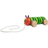 image:imageKids Preferred World of Eric Carle The Very Hungry Caterpillar Wooden Pull Toy Classic Pull Toy Shaped Like The Very Hungry Caterpillar for Toddlers and Kids