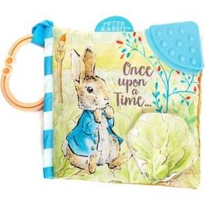 image:imageKIDS PREFERRED Peter Rabbit Soft Book with toy Teether and Crinkle 5 Inches