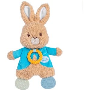 image:imageKids Preferred Beatrix Potter Peter Rabbit Flat Sensory Blanky Interactive Baby Teether Toy with Crinkle Sounds Soft Textures Bright Colors and BPAFree Materials for Safe and Fun Sensory Play