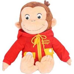image:imageKids Preferred Curious George Learn to Dress Monkey Stuffed Animal Plush Toys Soft Cute Cuddle Plushie Gifts for Baby and Toddler Boys and Girls  12 Stuffed AnimalTV Version