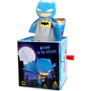 image:imageKids Preferred DC Comics The Batman Jack in The Box Musical Toys for Babies and Toddlers Plays Pop Goes The Weasel The Dark Knight Springs Out from A Colorful Box