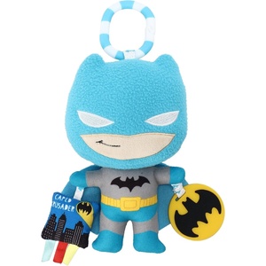 image:imageKids Preferred DC Comics The Batman Multi Sensory Activity Toy with Teethers Crinkle Textures and Clip for On The Go Fun for Infant and Baby Boys and Girls Medium
