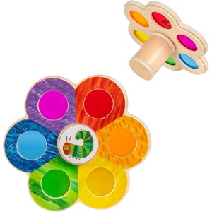 image:imageKids Preferred Eric Carle Toddler Toys The Very Hungry Caterpillar Color Discovery Spinner Toys for Kids and Toddlers Shapes and Colors Learning Toy