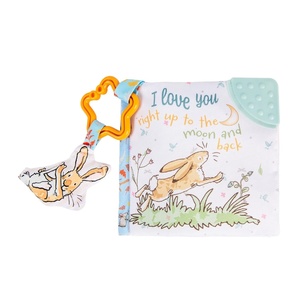 image:imageKids Preferred Guess How Much I Love You 5 Inch Soft Book Interactive Baby Teether Toy with Crinkle Sounds Soft Textures Bright Colors and BPAFree Materials for Safe and Fun Sensory Play