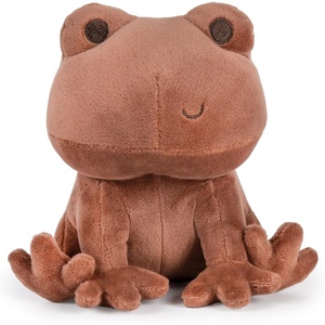 image:imageKids Preferred Harry Potter Chocolate Frog Plush Stuffed Animal with Embroidered Details Brown Minky Fabric and Beans in Bottom Hogwarts Collectible for Babies Toddlers and Kids 6 Inches
