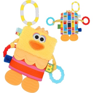 image:imageKids Preferred Sesame Street Big Bird Tug amp Tag Plush Sensory Toy for Newborns