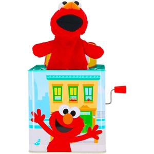 image:imageKids Preferred Sesame Street Jack in the Box  Elmo Plush Toy for Toddlers 13 Developmental Toy