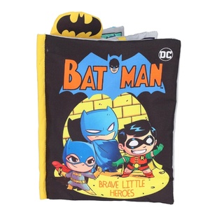 image:imageMy First Comic Soft Book  Kids Preferred DC Comics The Batman Brave Little Heros Baby Crinkle Soft Sensory Book with Soft Fabric for Babies 625x9 Inch